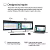 HP Series 5 Pro 27 colių QHD monitorius - 527pq, 68.6 cm (27 colių), 2560 x 1440 pikselių, Quad HD, LCD, 5 ms, juodas