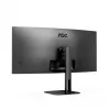 AOC CU34V5C/BK monitor 86,4 cm (34 inch) 3440 x 1440 pikselių Wide Quad HD LED juodas