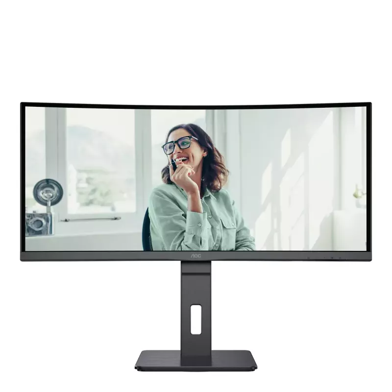 AOC CU34P3CV monitorius 86,4 cm (34 colių) 3440 x 1440 pikselių UltraWide Quad HD LED juodas