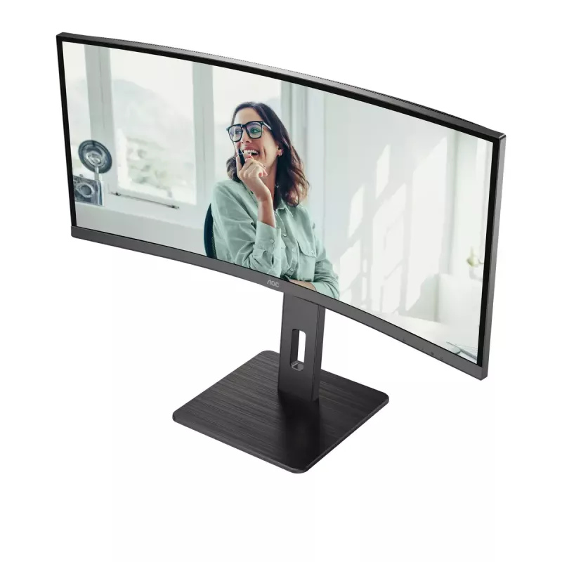 AOC CU34P3CV monitorius 86,4 cm (34 colių) 3440 x 1440 pikselių UltraWide Quad HD LED juodas