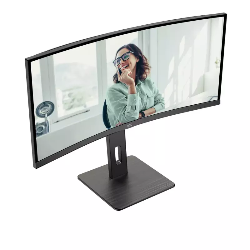 AOC CU34P3CV monitorius 86,4 cm (34 colių) 3440 x 1440 pikselių UltraWide Quad HD LED juodas