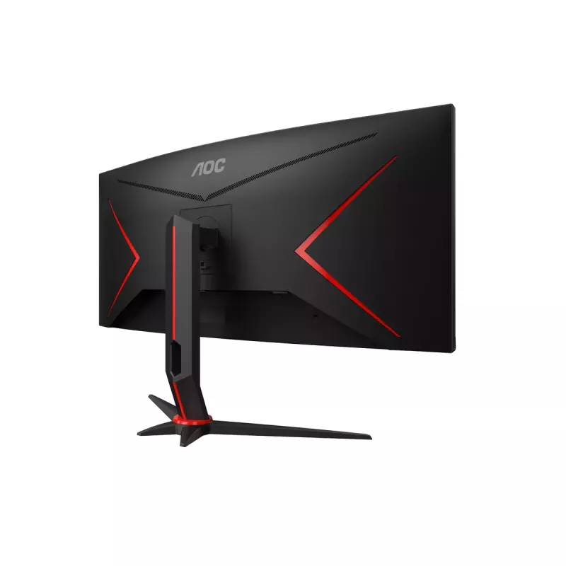 34 colių AOC CU34G2XP/BK VA monitorius, 3440×1440, 21:9, 180 Hz, 1 ms, 2×HDMI, juodas