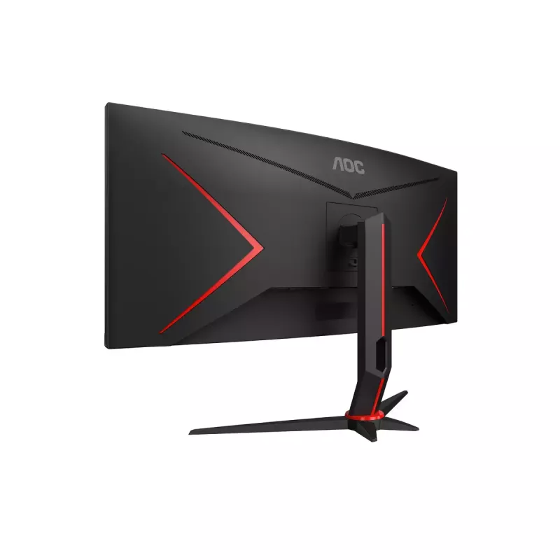34 colių AOC CU34G2XP/BK VA monitorius, 3440×1440, 21:9, 180 Hz, 1 ms, 2×HDMI, juodas