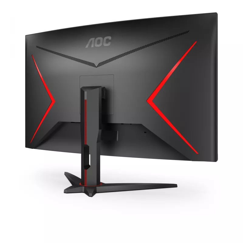 AOC G2 C32G2ZE/BK monitorius 80 cm (31,5 colio) 1920 x 1080 pikselių Full HD LED Juodas, Raudonas