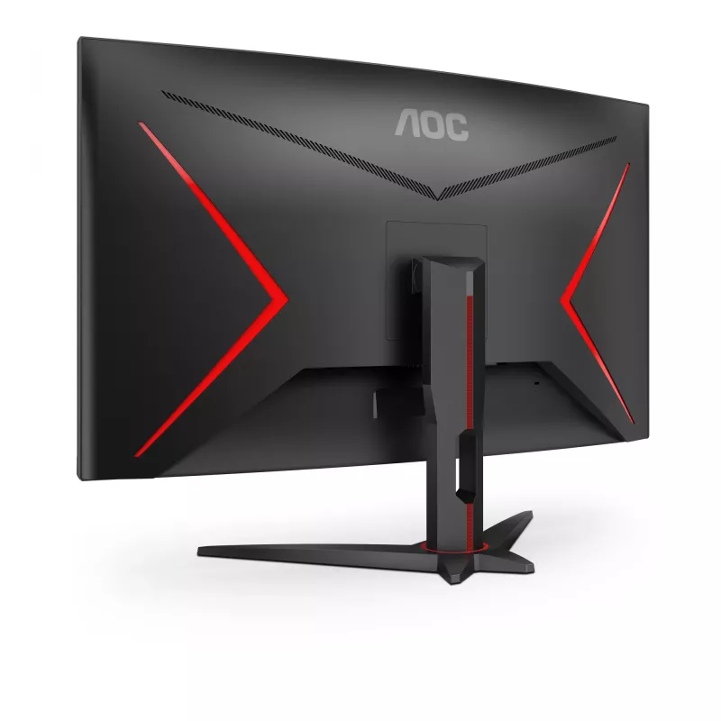 AOC G2 C32G2ZE/BK monitorius 80 cm (31,5 colio) 1920 x 1080 pikselių Full HD LED Juodas, Raudonas