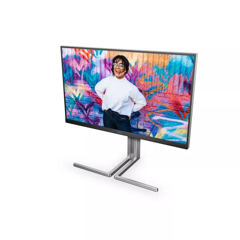 AOC Q27U3CV monitorius 68,6 cm (27 colių) 2560 x 1440 pikselių Quad HD LCD juodas