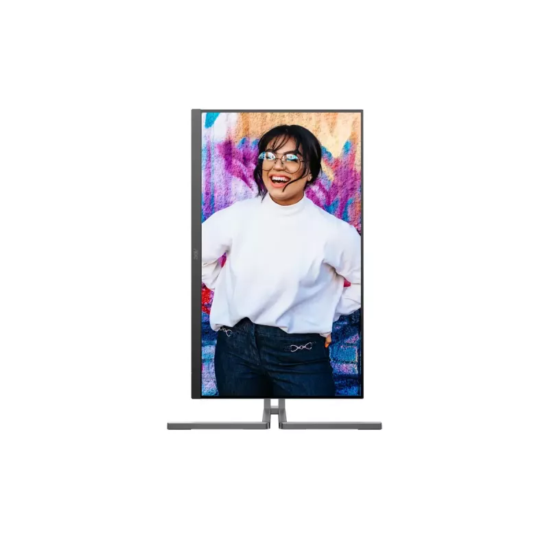 AOC Q27U3CV monitorius 68,6 cm (27 colių) 2560 x 1440 pikselių Quad HD LCD juodas