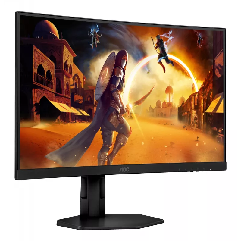 AOC G4 CQ27G4X kompiuterio monitorius 68,6 cm (27 colių) 2560 × 1440 pikselių Quad HD LCD juodas