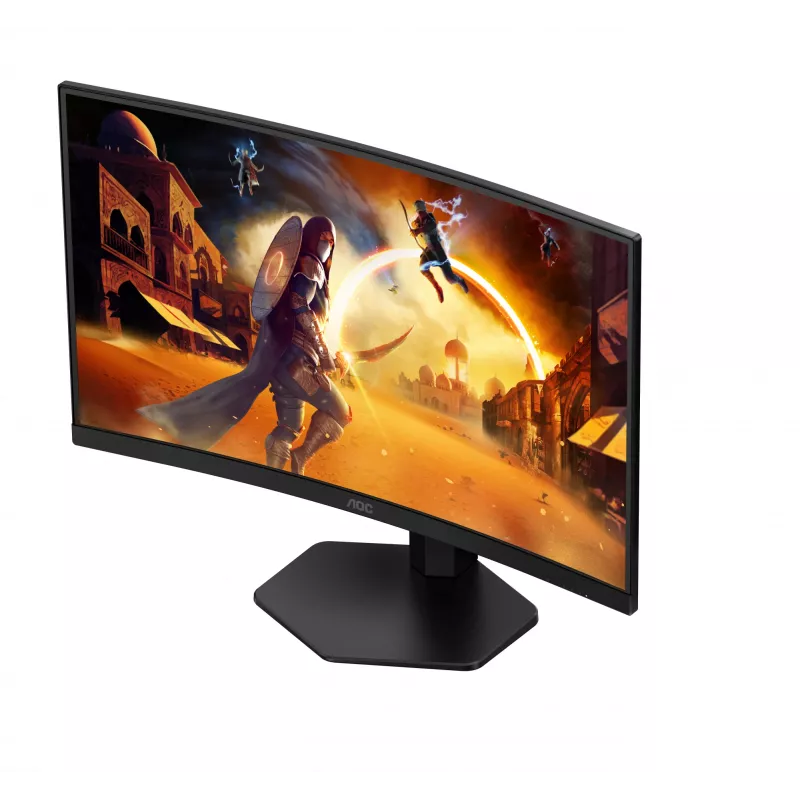 AOC G4 CQ27G4X kompiuterio monitorius 68,6 cm (27 colių) 2560 × 1440 pikselių Quad HD LCD juodas