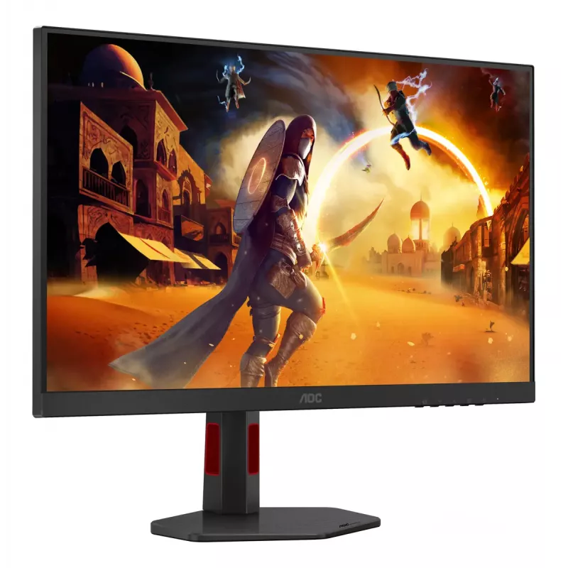 AOC G4 Q27G4ZR monitorius 68,6 cm (27 colių) 2560 x 1440 pikselių QHD LED juodas, raudonas