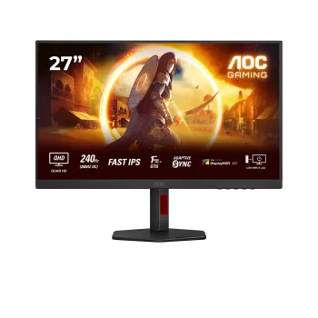 AOC G4 Q27G4ZR monitorius 68,6 cm (27 colių) 2560 x 1440 pikselių QHD LED juodas, raudonas