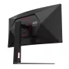 AOC G4 CU34G4 monitorius 86,4 cm (34 colių) 3440 x 1440 pikselių Wide Quad HD LED juodas, raudonas