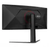 AOC G4 CU34G4 monitorius 86,4 cm (34 colių) 3440 x 1440 pikselių Wide Quad HD LED juodas, raudonas