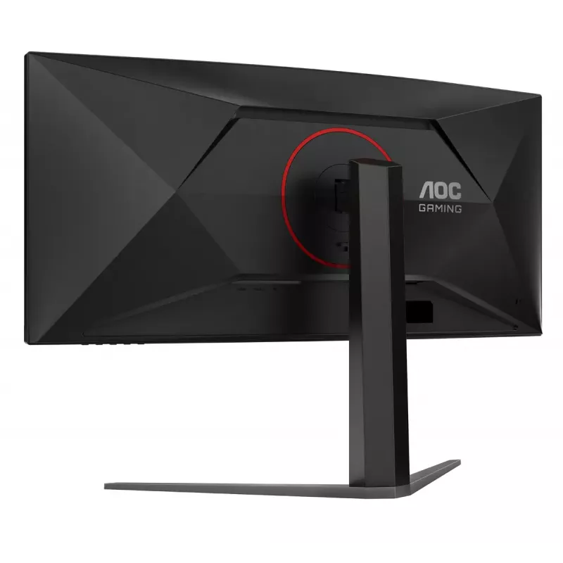 AOC G4 CU34G4 monitorius 86,4 cm (34 colių) 3440 x 1440 pikselių Wide Quad HD LED juodas, raudonas