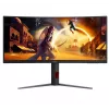 AOC G4 CU34G4 monitorius 86,4 cm (34 colių) 3440 x 1440 pikselių Wide Quad HD LED juodas, raudonas