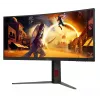 AOC G4 CU34G4 monitorius 86,4 cm (34 colių) 3440 x 1440 pikselių Wide Quad HD LED juodas, raudonas