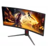 AOC G4 CU34G4 monitorius 86,4 cm (34 colių) 3440 x 1440 pikselių Wide Quad HD LED juodas, raudonas
