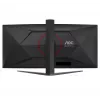 AOC G4 CU34G4 monitorius 86,4 cm (34 colių) 3440 x 1440 pikselių Wide Quad HD LED juodas, raudonas