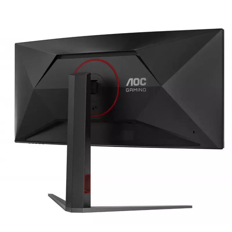 AOC G4 CU34G4 monitorius 86,4 cm (34 colių) 3440 x 1440 pikselių Wide Quad HD LED juodas, raudonas