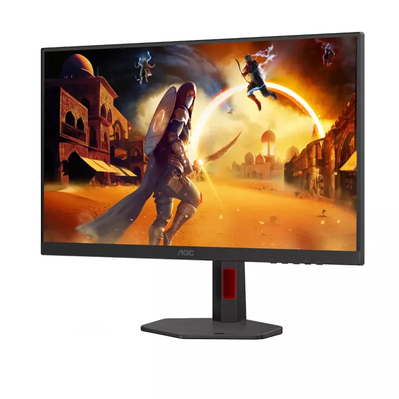 AOC G4 U27G4R monitorius 68,6 cm (27 colių) 3840 x 2160 pikselių 4K Ultra HD LED juodas, raudonas
