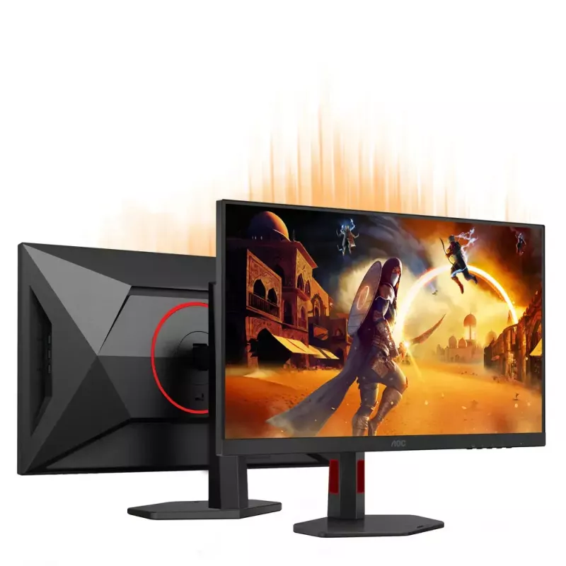 AOC G4 U27G4R monitorius 68,6 cm (27 colių) 3840 x 2160 pikselių 4K Ultra HD LED juodas, raudonas