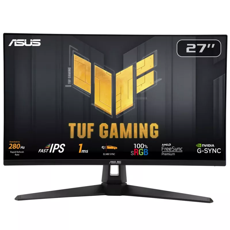 ASUS TUF Gaming VG279QM1A žaidimų monitorius 27 colių Full HD LCD juodas