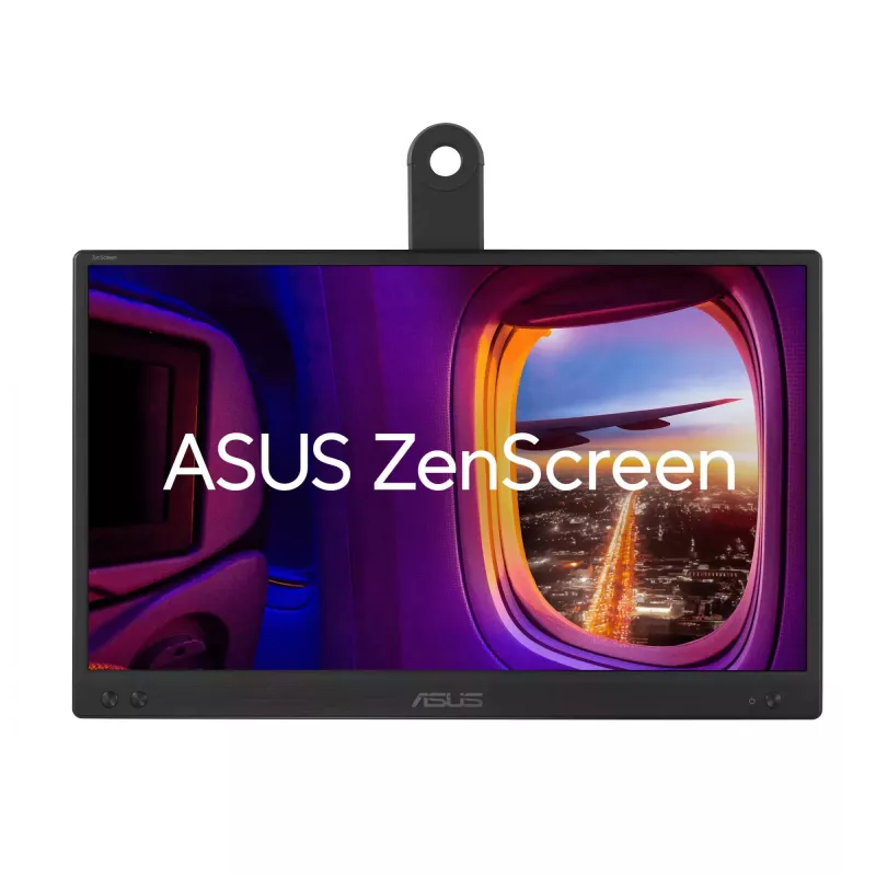 ASUS ZenScreen MB166CR nešiojamas monitorius 39,6 cm (15,6 colio) 1920 x 1080 pikselių Full HD LCD juodas