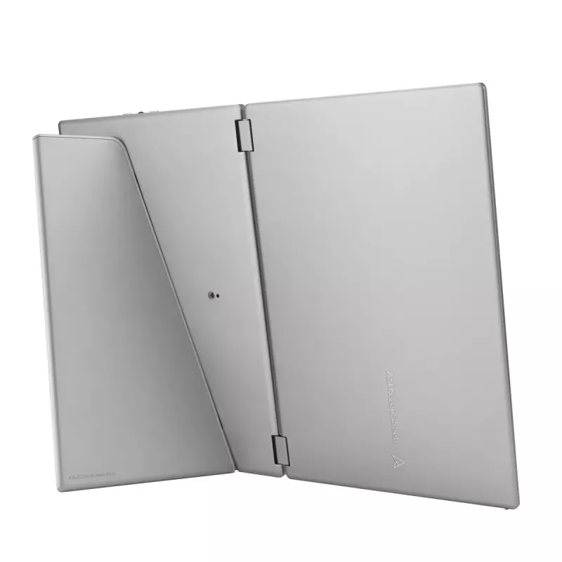 ASUS ZenScreen Duo OLED MQ149CD nešiojamas monitorius 35,6 cm (14 colių) 1920 x 1200 WUXGA sidabrinis