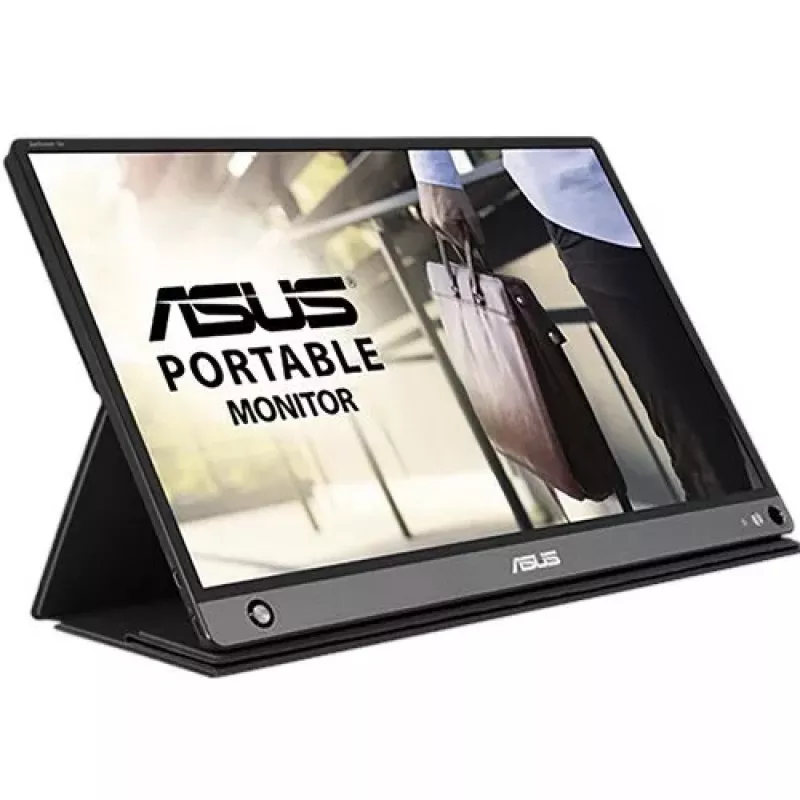 ASUS ZenScreen MB16AHP monitorius 39,6 cm (15,6 colio) 1920 x 1080 pikselių Full HD LED juodas