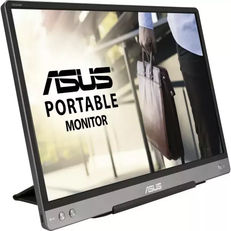 ASUS MB14AC nešiojamas monitorius 35,6 cm (14 colių) 1920 x 1080 pikselių Full HD pilkas