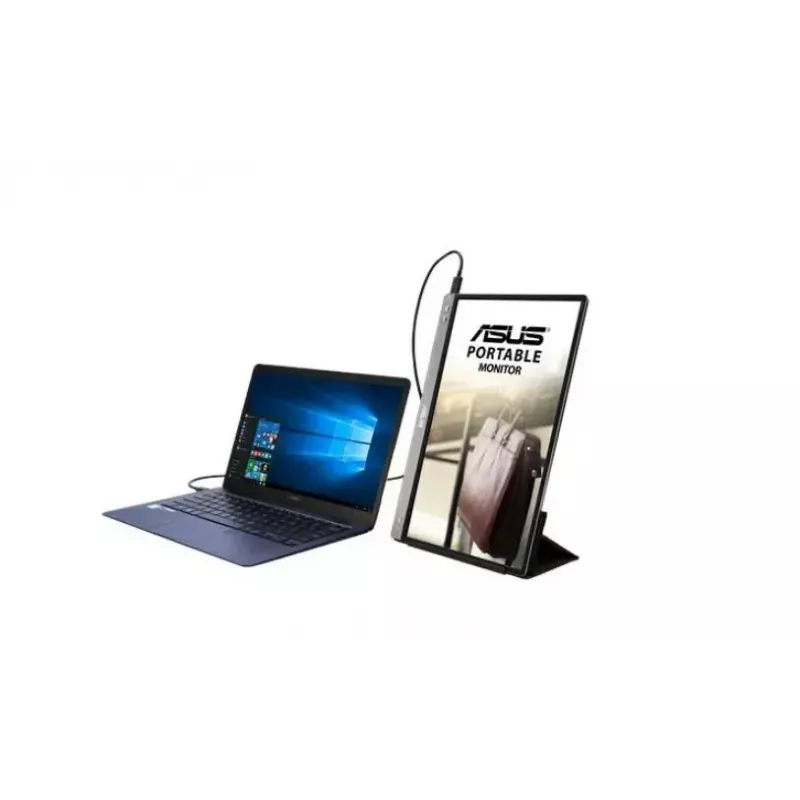 ASUS MB14AC nešiojamas monitorius 35,6 cm (14 colių) 1920 x 1080 pikselių Full HD pilkas