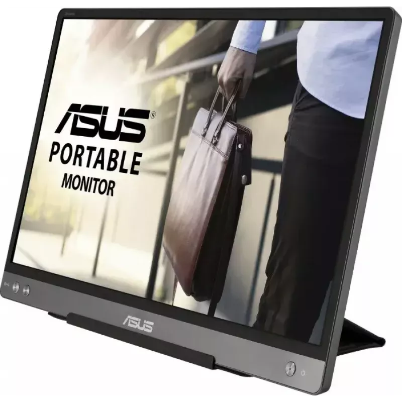 ASUS MB14AC nešiojamas monitorius 35,6 cm (14 colių) 1920 x 1080 pikselių Full HD pilkas