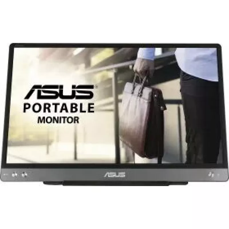 ASUS MB14AC nešiojamas monitorius 35,6 cm (14 colių) 1920 x 1080 pikselių Full HD pilkas