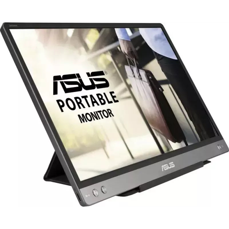 ASUS MB14AC nešiojamas monitorius 35,6 cm (14 colių) 1920 x 1080 pikselių Full HD pilkas