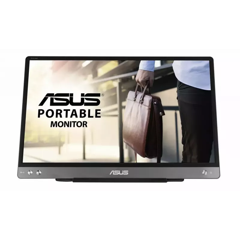 ASUS MB14AC nešiojamas monitorius 35,6 cm (14 colių) 1920 x 1080 pikselių Full HD pilkas