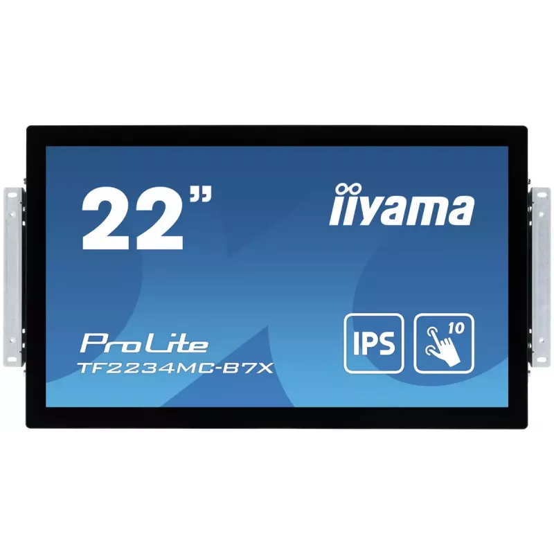 iiyama ProLite TF2234MC-B7X monitor kompiuteriui 54,6 cm (21,5 col.) 1920 x 1080 pikselių Full HD LED jutiklinis Multi-user Juodas