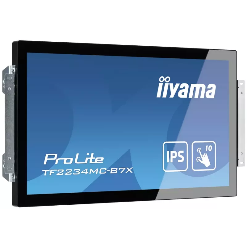 iiyama ProLite TF2234MC-B7X monitor kompiuteriui 54,6 cm (21,5 col.) 1920 x 1080 pikselių Full HD LED jutiklinis Multi-user Juodas