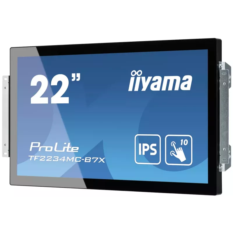 iiyama ProLite TF2234MC-B7X monitor kompiuteriui 54,6 cm (21,5 col.) 1920 x 1080 pikselių Full HD LED jutiklinis Multi-user Juodas