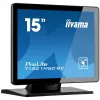 iiyama ProLite T1521MSC-B2 monitor kompiuterinis 38,1 cm (15 colių) 1024 x 768 pikseliai XGA LED liečiamasis stalinis juodas