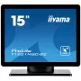 iiyama ProLite T1521MSC-B2 monitor kompiuterinis 38,1 cm (15 colių) 1024 x 768 pikseliai XGA LED liečiamasis stalinis juodas
