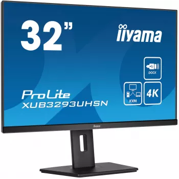 Monitorius iiyama ProLite XUB3293UHSN-B5 80 cm (31,5 colio) 3840 x 2160 4K Ultra HD LCD juodas