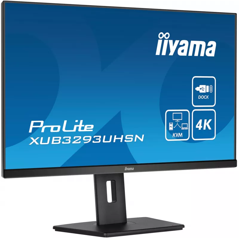 Monitorius iiyama ProLite XUB3293UHSN-B5 80 cm (31,5 colio) 3840 x 2160 4K Ultra HD LCD juodas