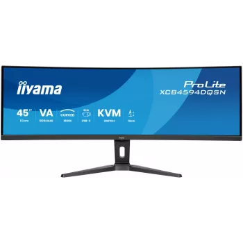 iiyama G-MASTER 45 inch LCD lenktas versl. UWQHD kompiuterio monitorius 113 cm (44.5 inch) 5120 x 1440 pikselių Dual QHD LED juodas