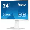 IIYAMA ProLite XUB2497HSN-W2 23,8 colių Full HD IPS LED monitorius su USB-C dokstote, baltas