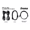 IIYAMA ProLite XUB2497HSN-W2 23,8 colių Full HD IPS LED monitorius su USB-C dokstote, baltas