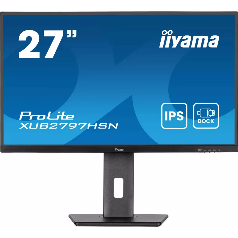 Monitorius iiyama ProLite XUB2797HSN-B2 27 colių Full HD LED IPS USB-C Doku