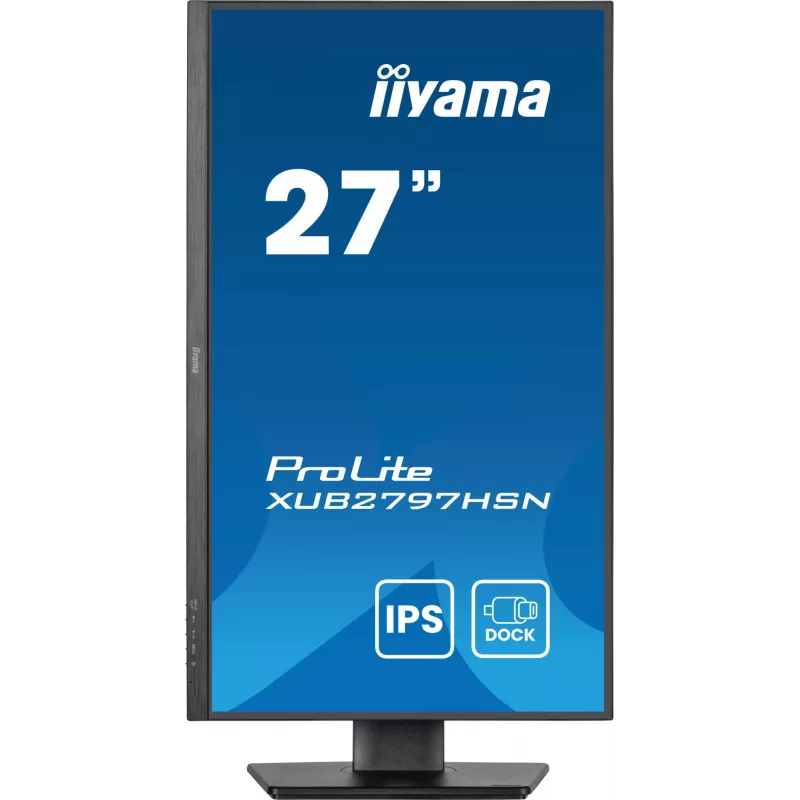 Monitorius iiyama ProLite XUB2797HSN-B2 27 colių Full HD LED IPS USB-C Doku