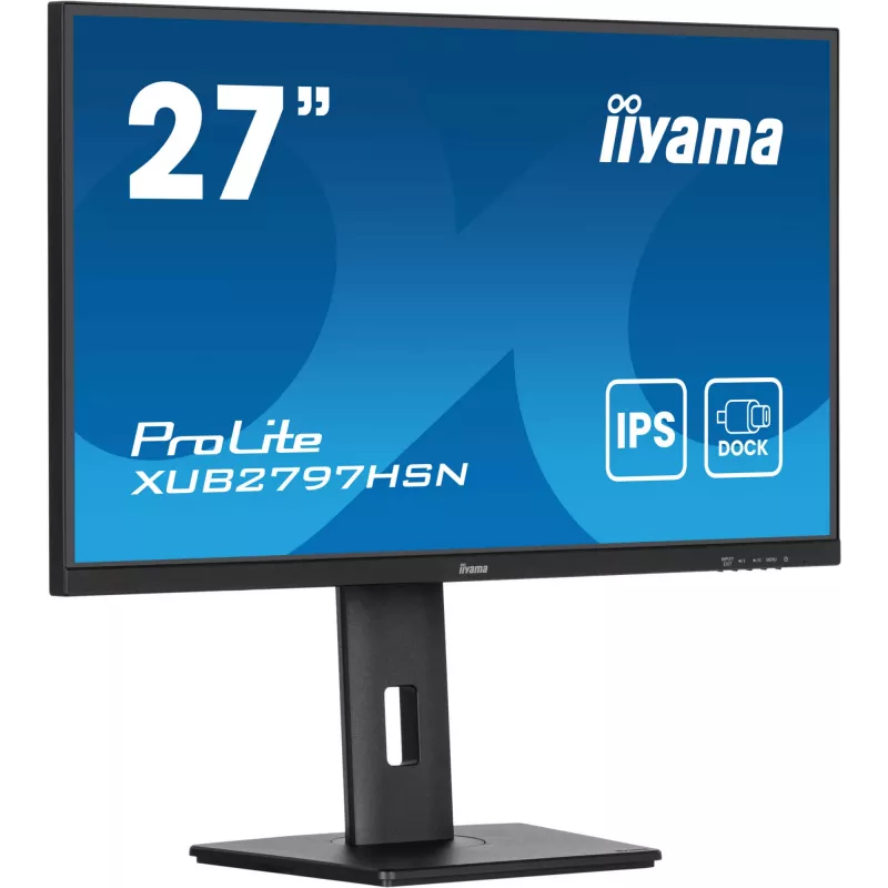 Monitorius iiyama ProLite XUB2797HSN-B2 27 colių Full HD LED IPS USB-C Doku