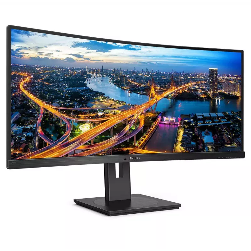 Philips B Line 346B1C/00 monitorius 86,4 cm (34 colių) 3440 x 1440 pikselių Quad HD LCD juodas