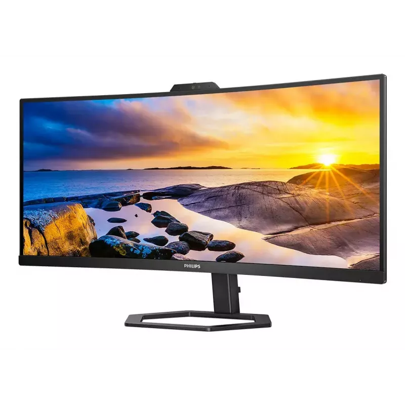 Philips 5000 serijos 34E1C5600HE/00 kompiuterio monitorius 86,4 cm (34 inch) 3440 x 1440 pikselių 4K Ultra HD LED juodas